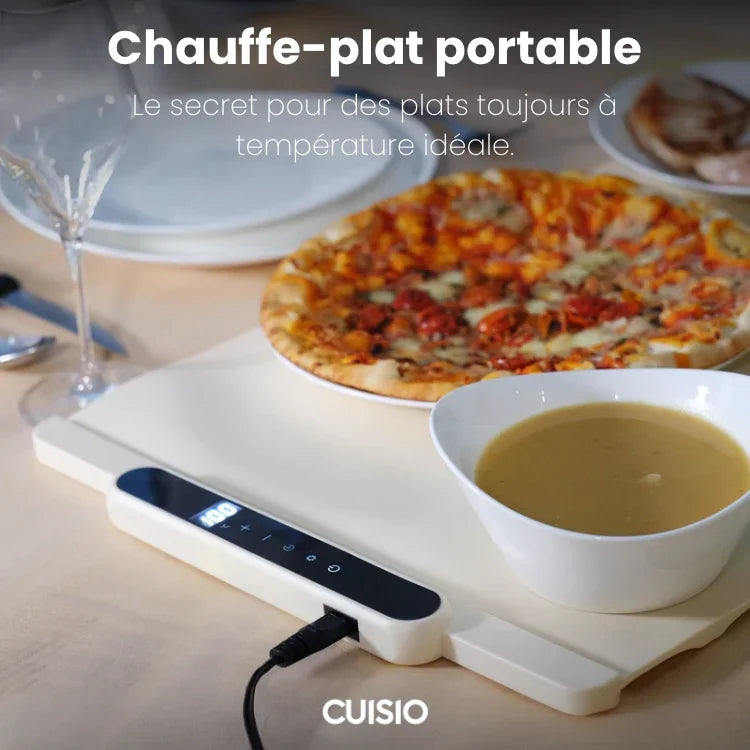 CUISO | CHAUFFE-PLAT PORTABLE