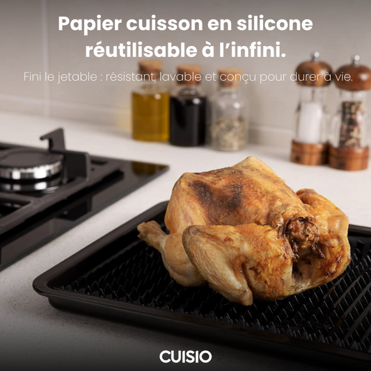 CUISIO | PAPIER CUISSON SILICONÉ
